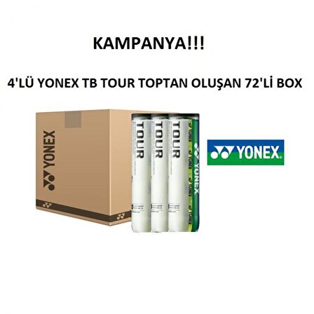 YONEX TB TOUR TENİS TOPU 72'Lİ PAKET-KAMPANYALI