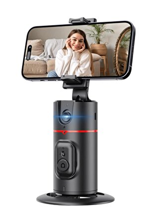 Fuchsia SF155 360 Derece Yapay Zeka Yüz Takipli Tripodlu Selfie Çubuğu