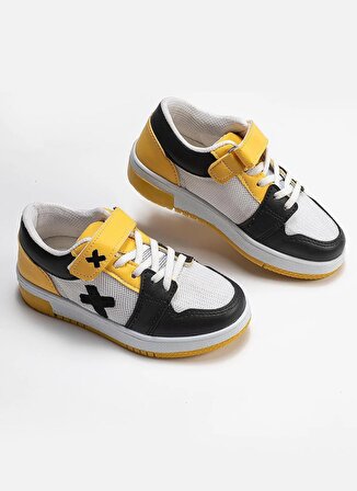 Casa Sarı Siyah Unisex Çocuk Sneakers 