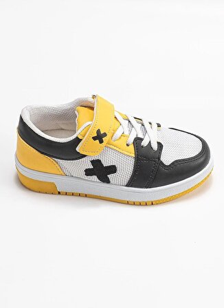 Casa Sarı Siyah Unisex Çocuk Sneakers 