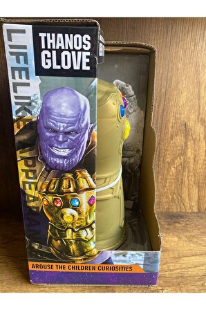 Avengers Thanos Oyuncak Işıklı Sesli Eldiveni - Sonsuzluk Eldiven taşlı THANOS ELDİVENİ GİYİLEBİLİR