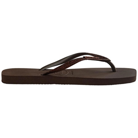 HAVAIANAS Slim Square Glıtter FC Dark Brown 4148102-0727