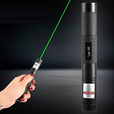 PROFESSIONAL VIP 100MW GREEN LASER POINTER YEŞİL LAZER PROFESYONEL ŞARJLI KİLİTLİ 100 MW YEŞİL LAZER