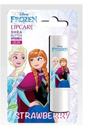 Frozen Elsa Dudak Koruyucu Lip Stick Çilek Aromalı