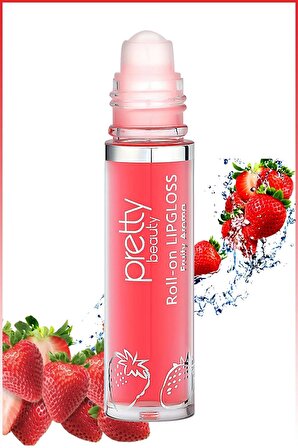Pretty Beauty Yoğun Aromalı Meyveli Dudak Parlatıcısı - Roll On Lipgloss PB-195-02