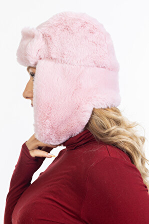 Kadın Kışlık Kilitli Şapka