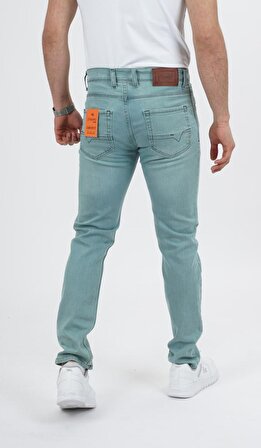 Erkek Koton Kumaş Likralı Komfort Fit Pantolon Jean
