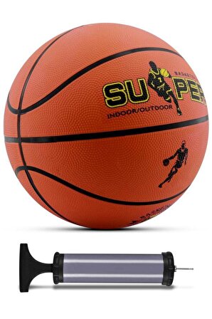 Basketbol Topu 6 Numara İç ve Dış Mekana Uygun - Pompa Hediyeli