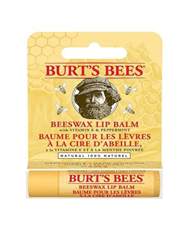  Burts Bees Beeswax Doğal Dudak Bakımı Nane Ferahlığı 4.25 gr