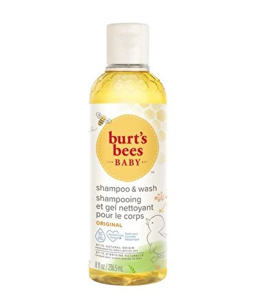 Burts Bees Göz Yakmayan Ceviz Yağlı Saç ve Vücut Şampuanı 235 ml