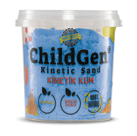 ChildGen Doğal Kinetik Kum 500gr - Mavi
