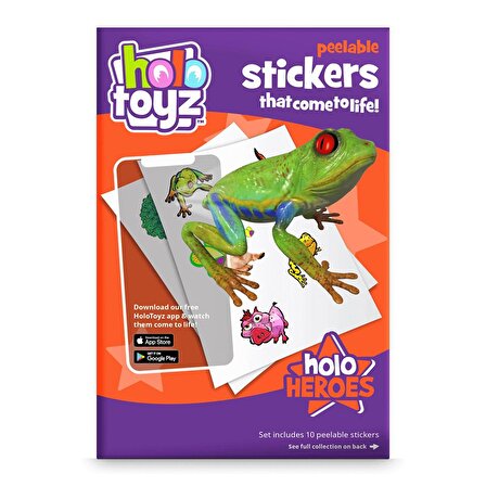 HoloToyz Sticker Holo Heroes AR Uyumlu Etiket