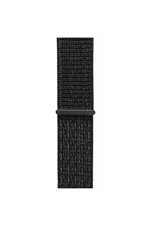 Watch Tüm Modeller Uyumlu Cırt Cırtlı Ayarlanabilir Bez Şeker Pembe Kordon 38 40 41 mm