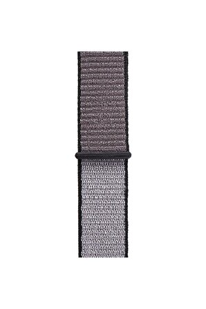 Watch Tüm Modeller Uyumlu Cırt Cırtlı Ayarlanabilir Bez Siyah Noktalı Kordon 42 44 45 49 mm