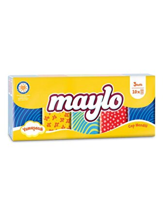 Maylo Pocket Tissue 10 Paket x 10 Adet = 100 Yaprak 