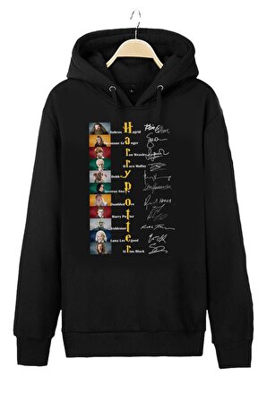 HOGWARTS LIST UNISEX HOODIE DESIGN EŞOFMAN TAKIMI