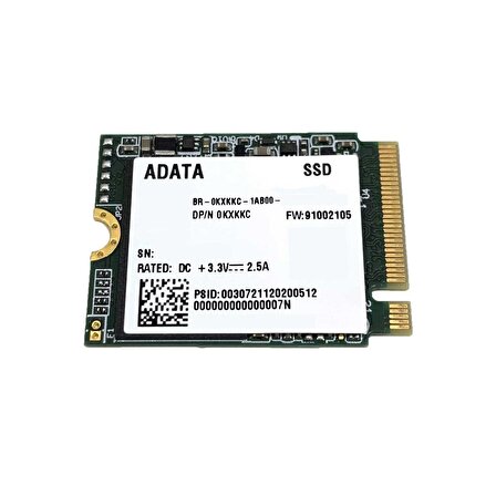 Adata SM2P41C3-256GC2 M.2 PCIe 256 GB SSD