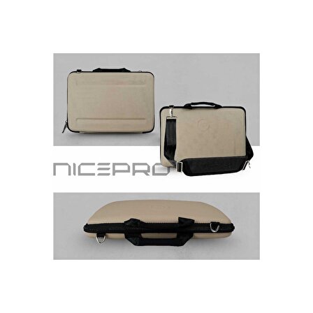 NPO Apex 14" Macbook ve Ipad Uyumlu,Ultra Korumalı ProBag Notebook Çantası-Vizon