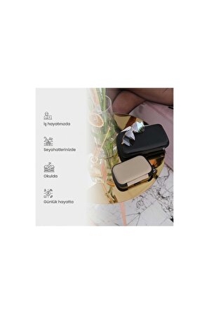 B&b Large Case Ultra Darbe Koruyuculu,kablo,hdd Ve Aksesuar Için Çok Amaçlı Hardcase Çanta-siyah
