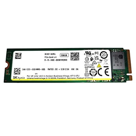 SK Hynix PC711 HFS256GEJ9X108N 256GB 22x80 M.2 NVMe SSD