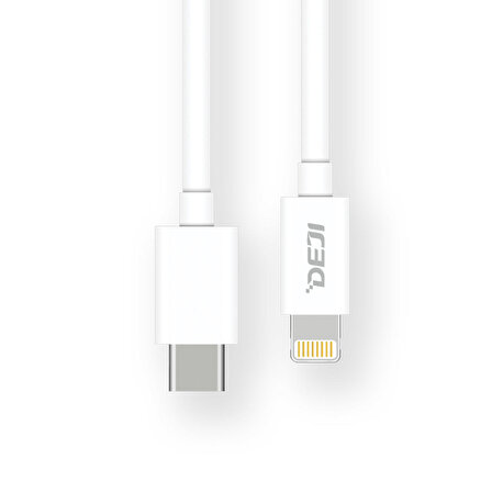 Woyax by Deji iPhone 13 Pro/13 Pro Max Type-C to Lightning PD  Hızlı Şarj ve Data Kablosu  1.2M