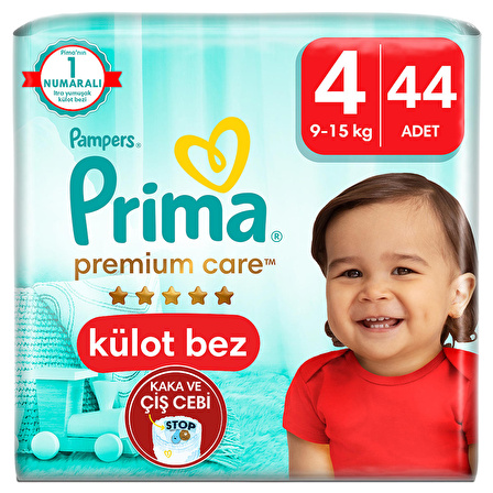 Prima Premium Care Külot Bebek Bezi 4 Beden 44'lü