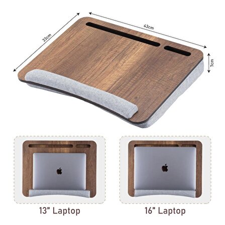 Minderli Laptop Sehpası 13" ve 15.6"