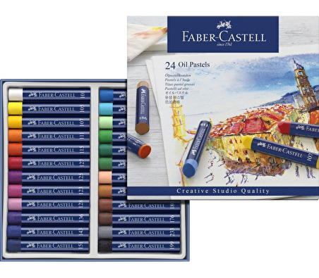  Faber Castell Creative Studio Toz Pastel Boya Soft 24 Renk