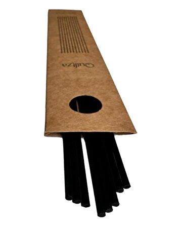 Fiber Oda koku çubuğu ( 8 adet) Siyah Yedek - 3mm * 24 cm