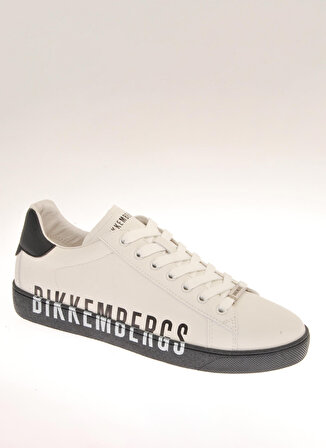 Dirk Bikkembergs Beyaz - Siyah Erkek Sneaker 19133/CP