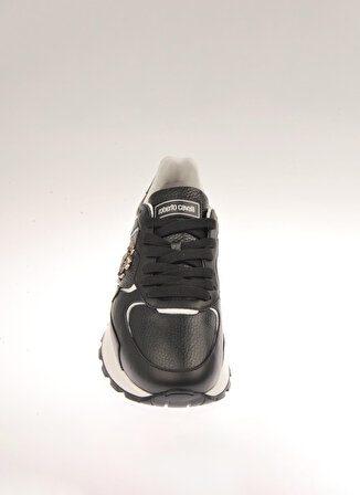 Roberto Cavalli Siyah Erkek Deri Sneaker 20734