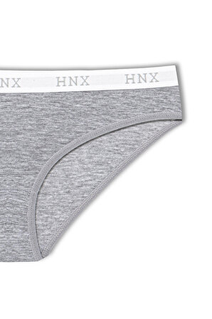 HNX Lacivert Lastikli Spor Sütyen ve Bikini Kadın Külot