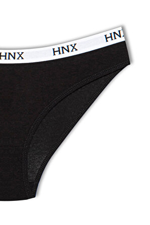HNX Lacivert Lastikli Spor Sütyen ve Bikini Kadın Külot