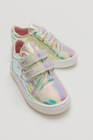 Mnpc Kız Çocuk Pudra Ortopedik Destekli Sneaker Ayakkabı