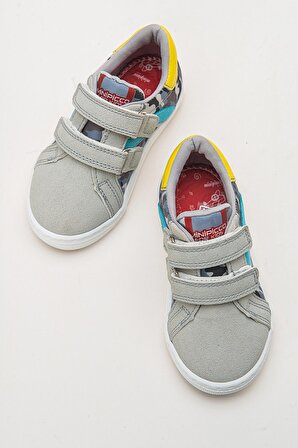 Mnpc Erkek Çocuk Gri Sneaker Ayakkabı