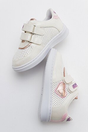 Mnpc Kız Çocuk Beyaz Sneaker Ayakkabı