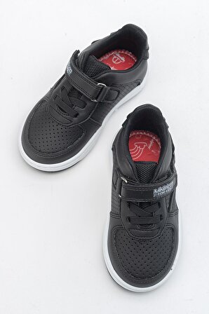 Mnpc Erkek Çocuk Siyah Sneaker Ayakkabı