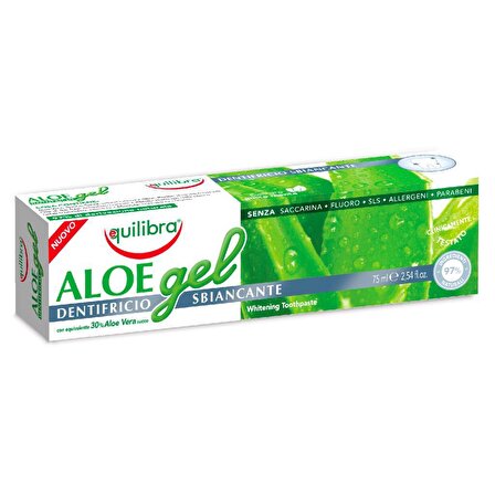 Equilibra Aloe Vera Aromalı Beyazlatma Organik Diş Macunu 75 ml 