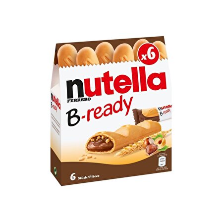 Nutella B-ready 6'Lı 132 G