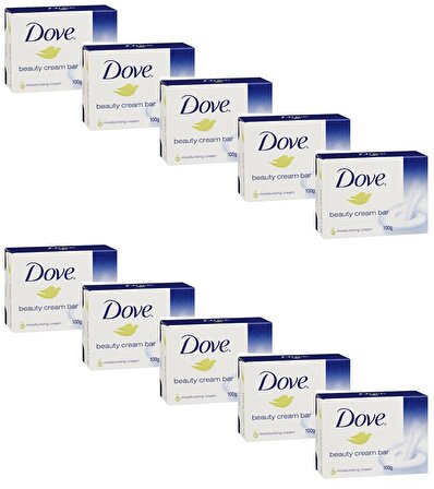 Dove Beauty Cream Bar Original Katı Sabun 100gr x 10 ADET