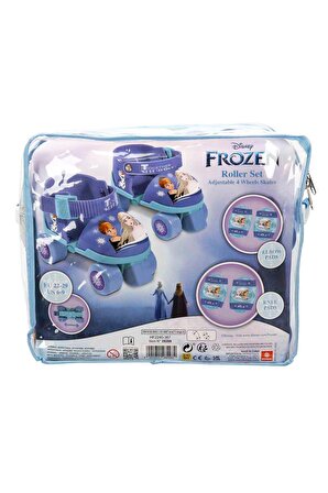 Lisanslı Frozen 4 Tekerli Paten Set ile Kaymanın Keyfini Çıkarın!