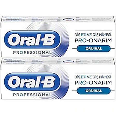 Oral-B Diş Eti ve Diş Minesi Onarım 2 li Fırsat Paketi