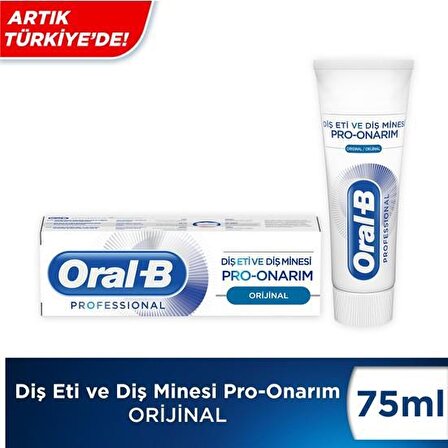 Oral-B Orijinal Diş Eti ve Diş Minesi Onarımı Diş Macunu 75 ml 