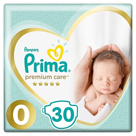 Prima Bebek Bezi Premium Care 0 Beden 30'lı Prematüre