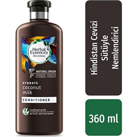 Herbal Essences Bio:Renew Hindistan Cevizi Sütü Nemlendirici Saç Bakım Kremi 275 Ml