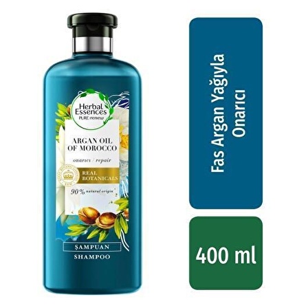 Herbal Essences Renew Tüm Saçlar İçin Onarıcı Argan Yağlı Şampuan 400 ml