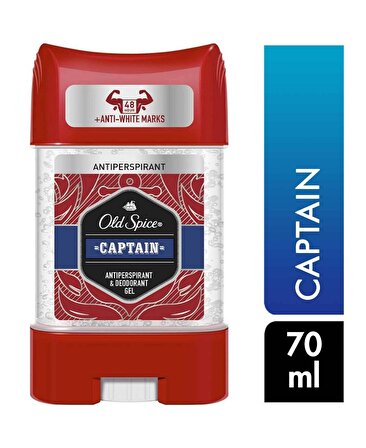 Old Spice Captain Pudrasız Erkek Jel Deodorant 70 ml