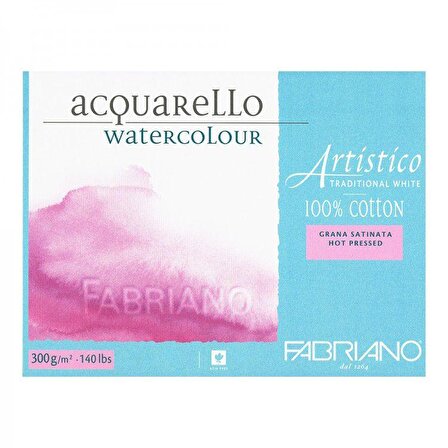Fabriano Artistico Traditional White 300g 31x41 20 Yp Hot Pressed