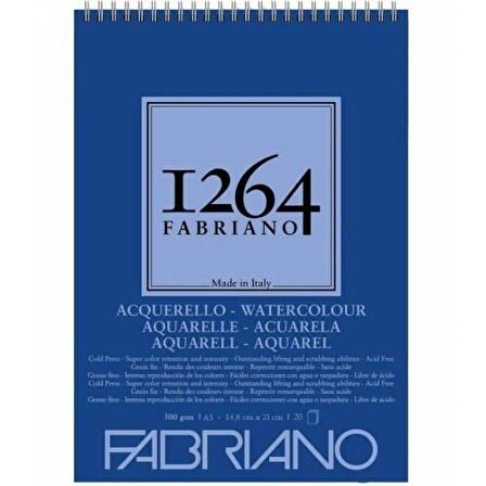 Fabriano 1264 bristol markör bloğu 200 gr A4 50 yp