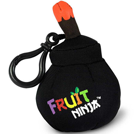 Neco Plush Fruit Ninja Sesli Peluş Bomba 6cm